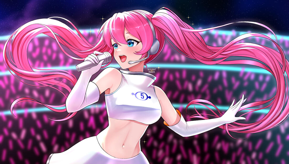 Half body + slightly detailed background